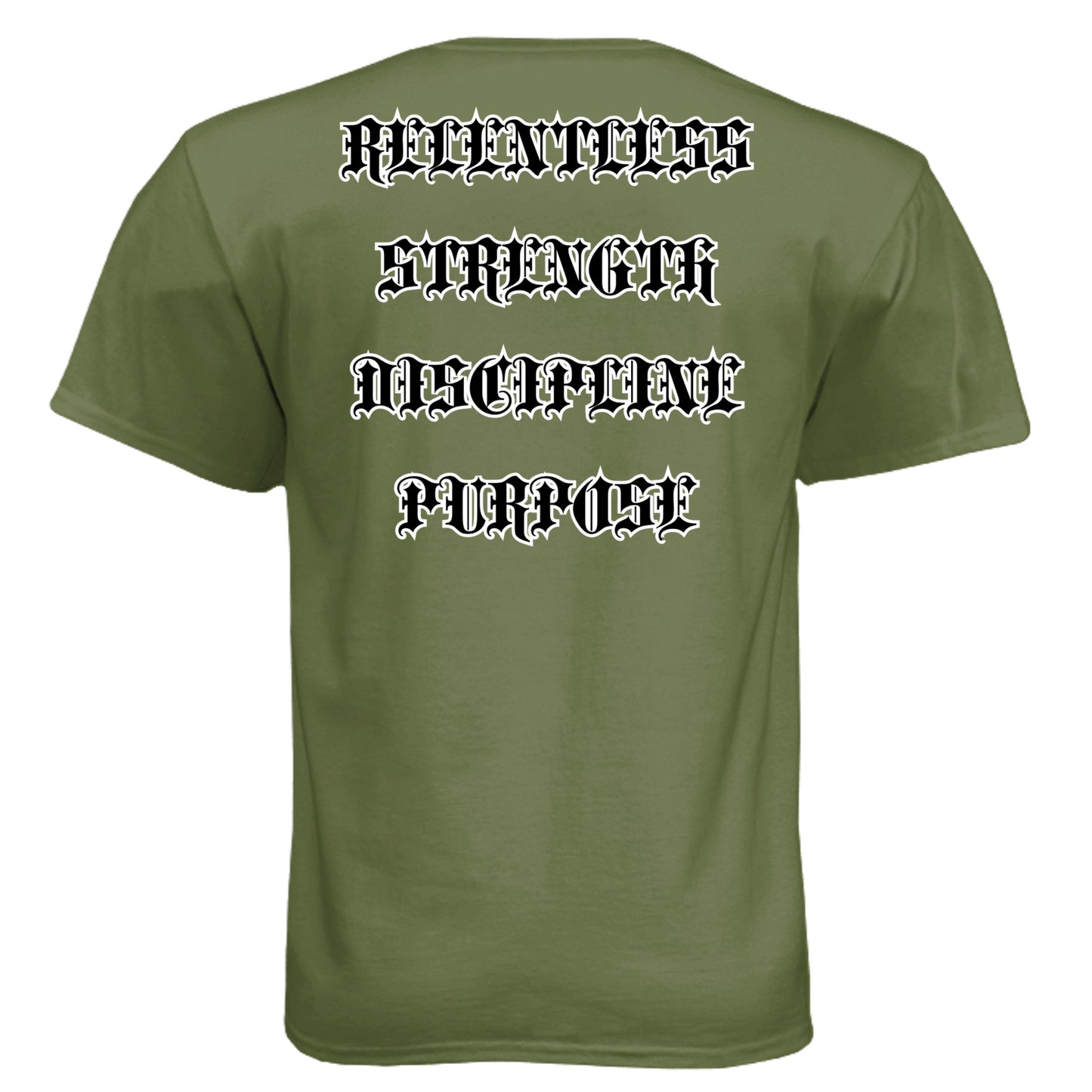 Military Green - N6210 - BACK