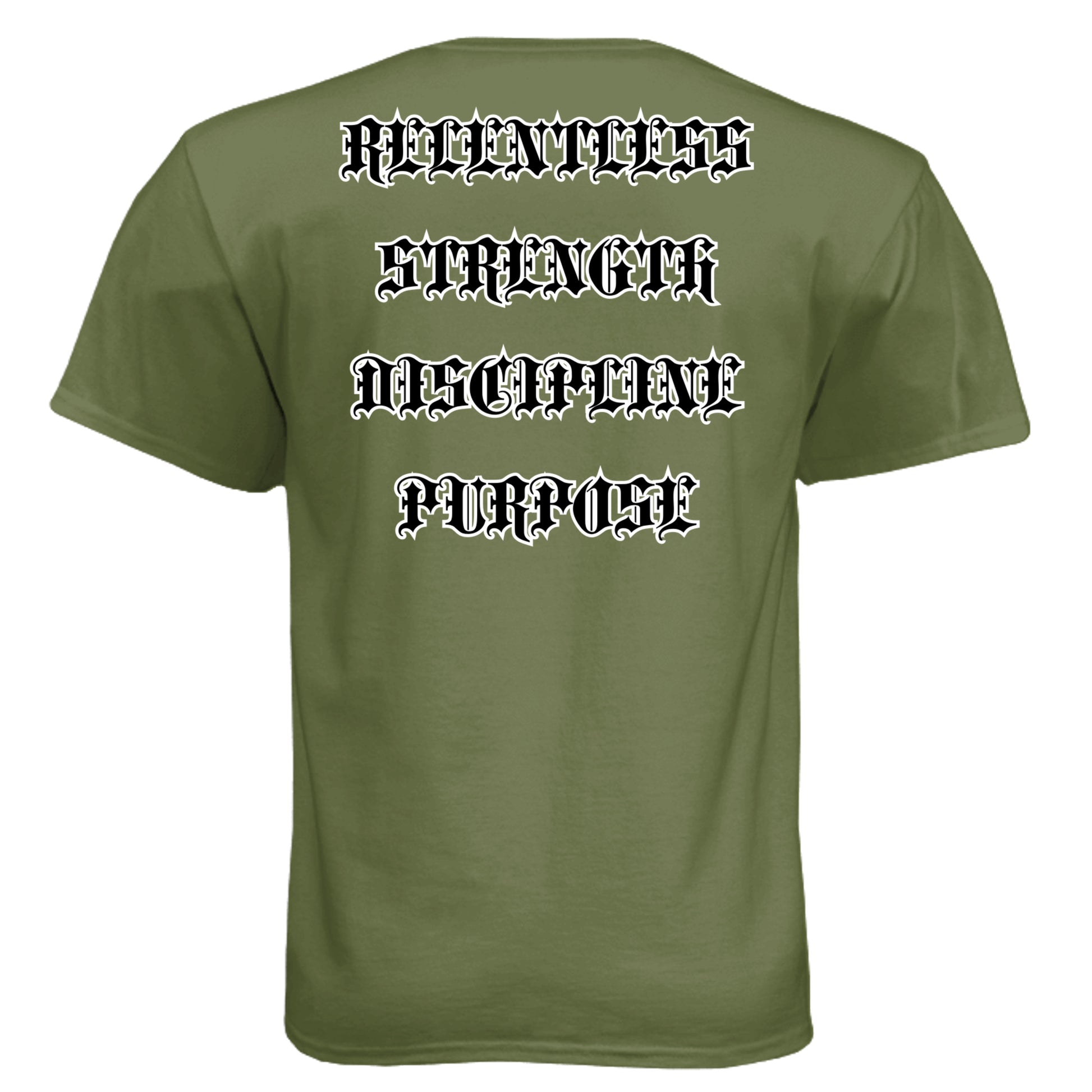 Military Green - N6210 - BACK