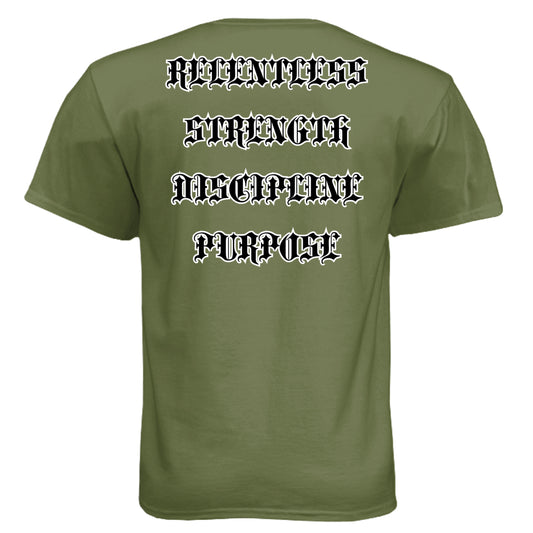 Military Green - N6210 - BACK